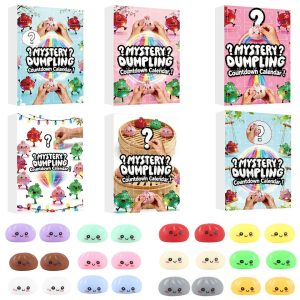 24-in-1 Mystery Dumpling Advent Calendar Blind Box Squishy Toy