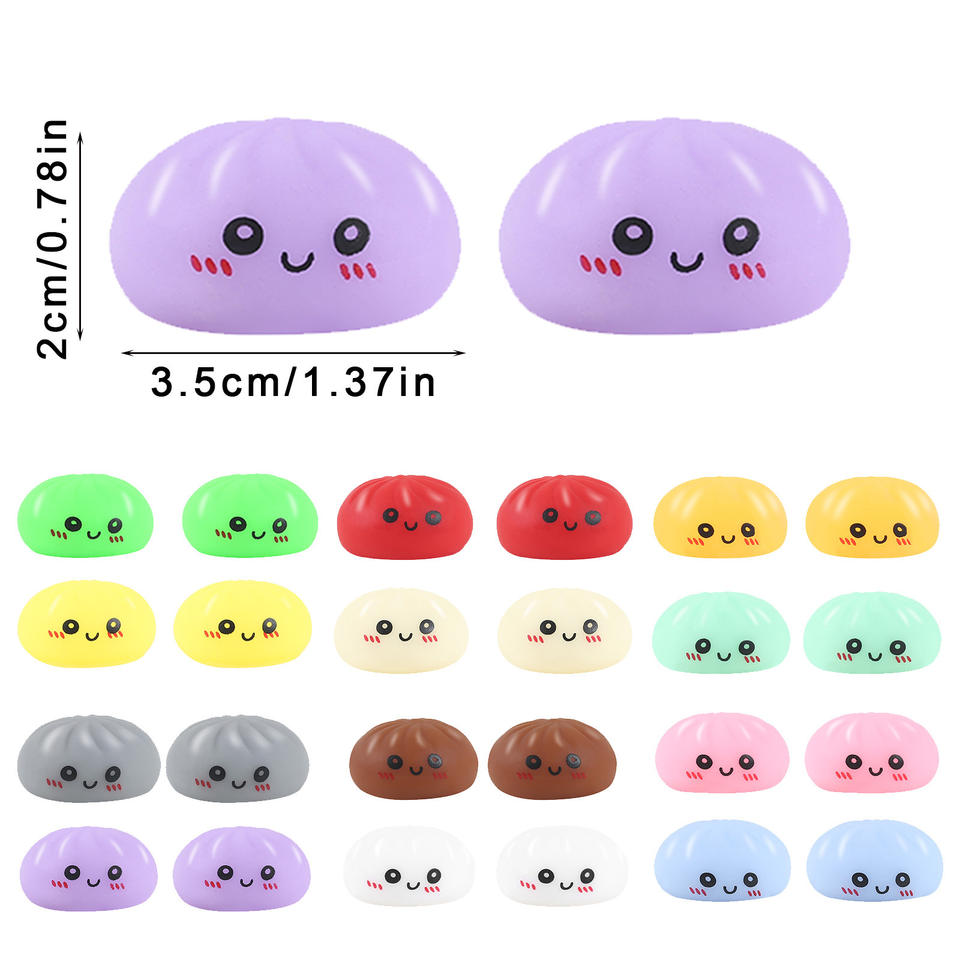 24-in-1 Mystery Dumpling Advent Calendar Blind Box Squishy Toy – wholesale product image
