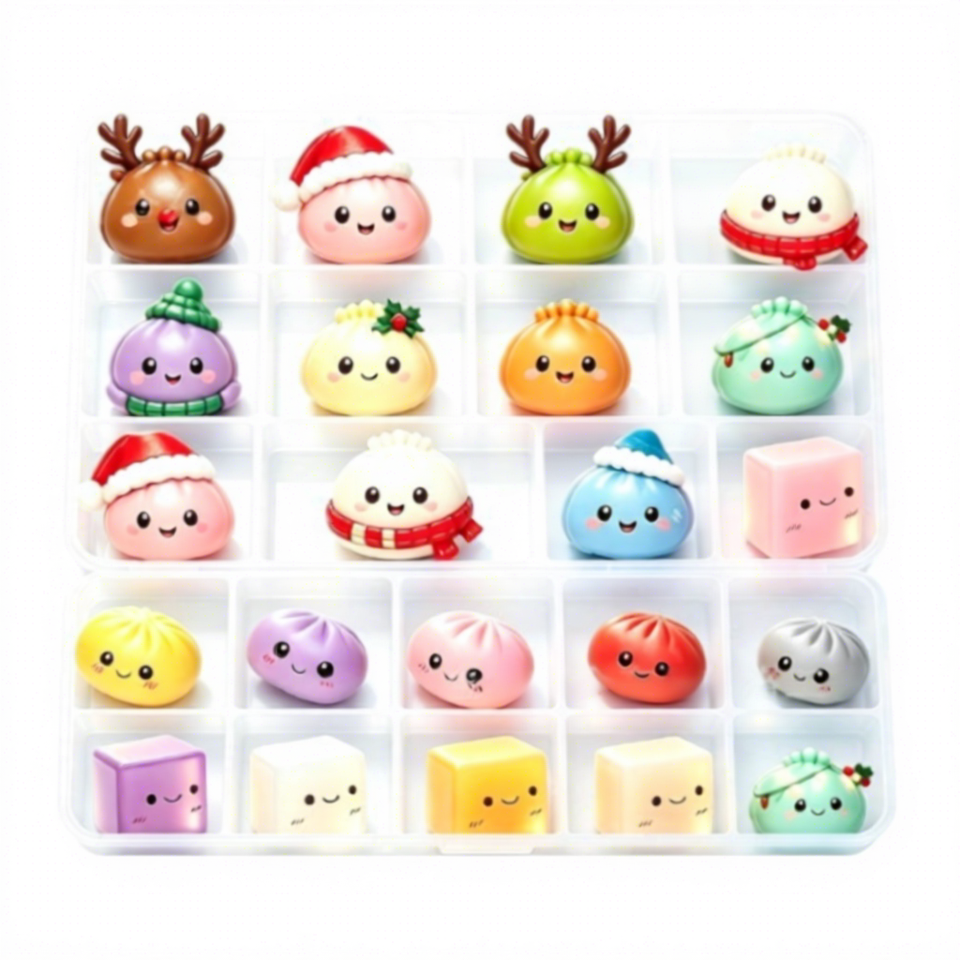 2026 Christmas Mystery Dumpling Blind Box Advent Calendar – wholesale product image