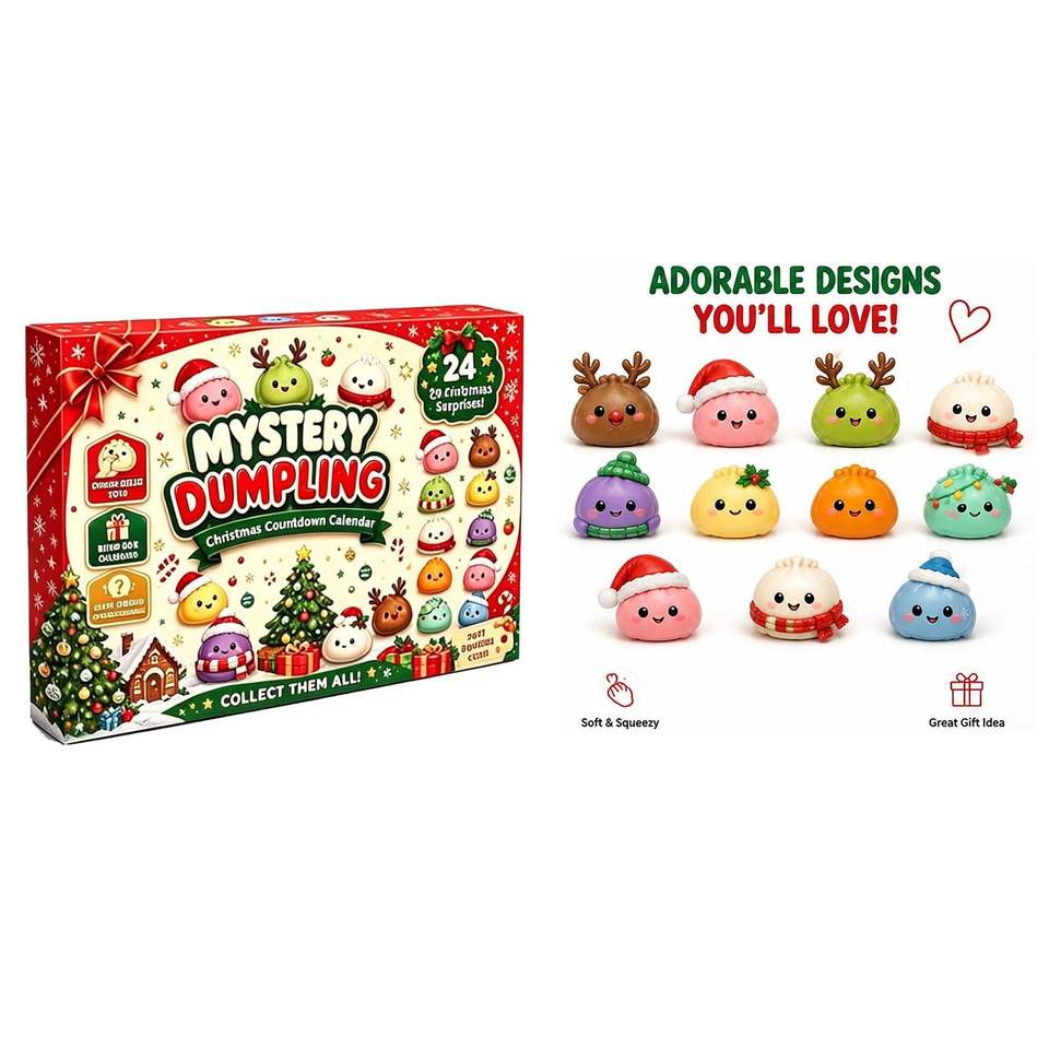 24-Day Christmas Mystery Dumpling Advent Calendar - Image 3