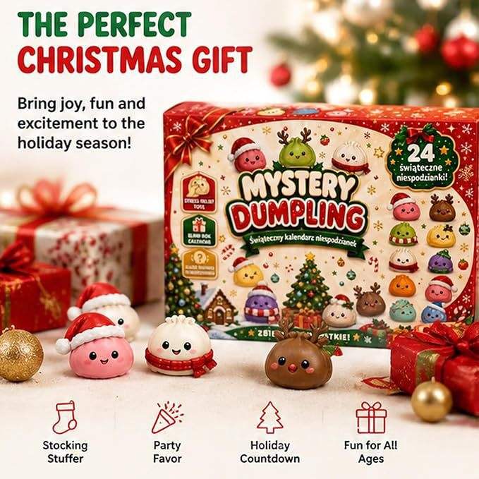 24-Day Christmas Mystery Dumpling Advent Calendar - Image 4