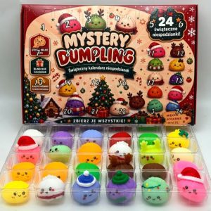 2026 Christmas 24-Piece Dumpling Squishy Advent Calendar