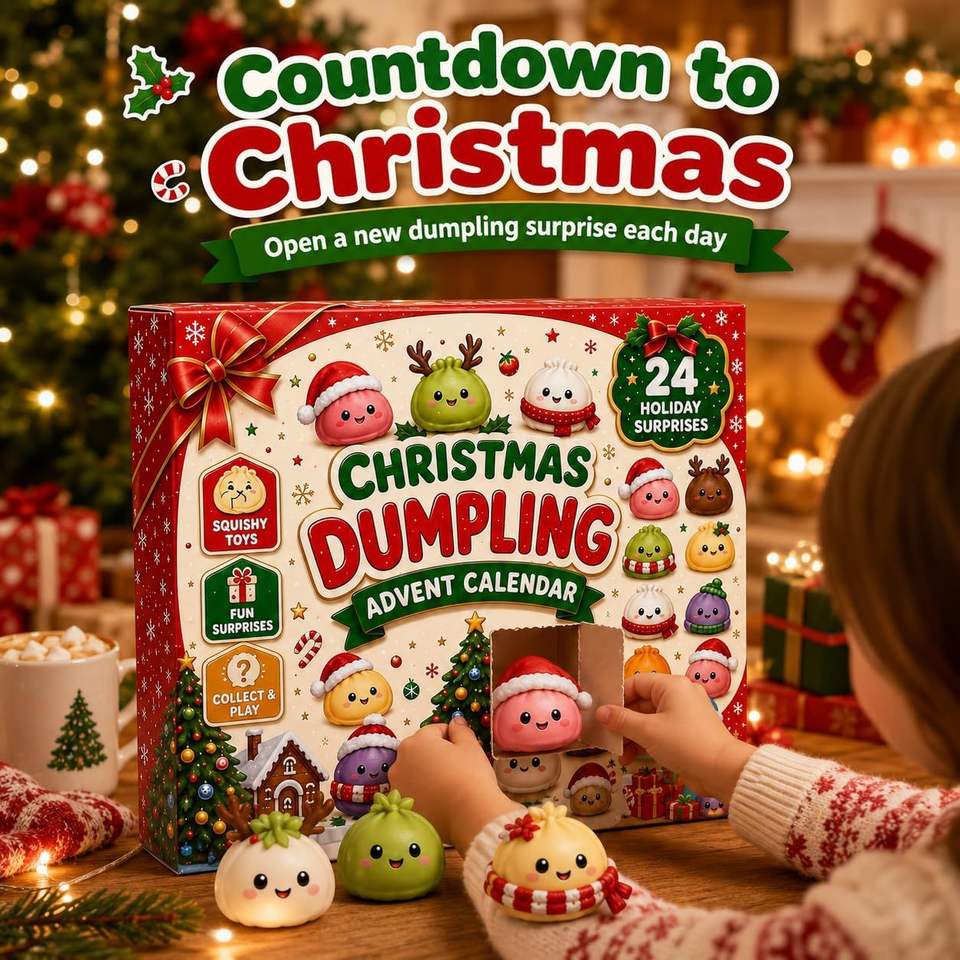 Christmas Squishy Advent Calendar 2026 Blind Box - Image 3