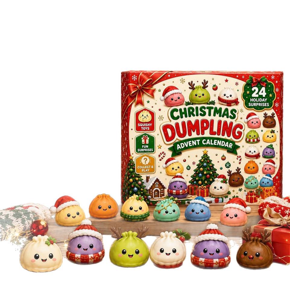 Christmas Squishy Advent Calendar 2026 Blind Box - Image 5