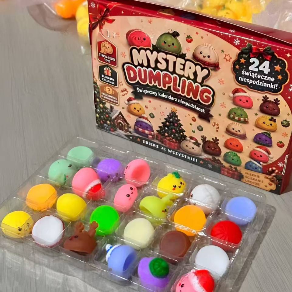 Christmas Squishy Advent Calendar 2026 Blind Box - Image 6