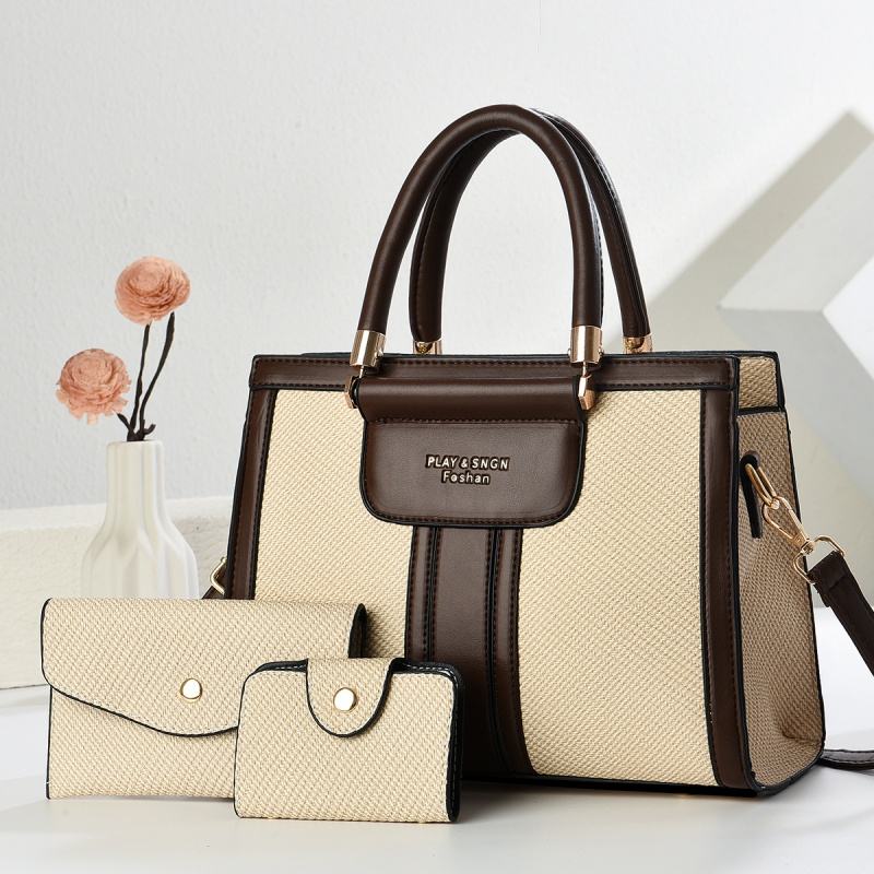 Women's PU Leather Casual Tote Handbag - Image 6