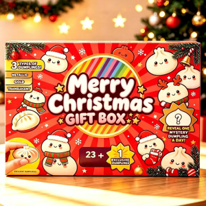 Christmas Squishy Dumpling Mystery Box Advent Calendar