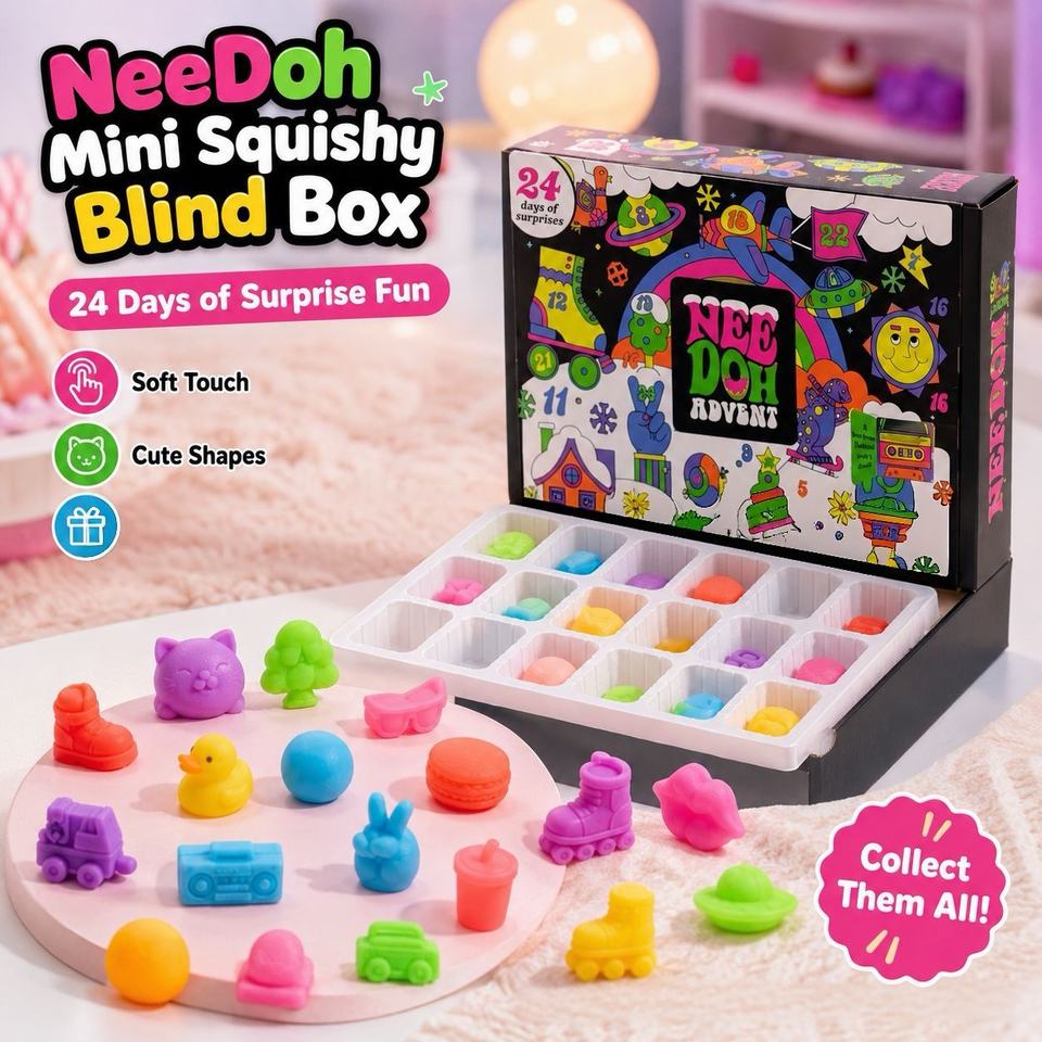 Mystery Dumpling Squishy Blind Box Advent Calendar - Image 3