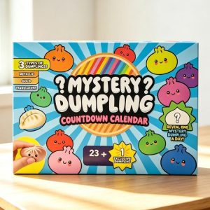 Christmas 24-Day Mystery Dumpling Advent Calendar Squishy Gift Set