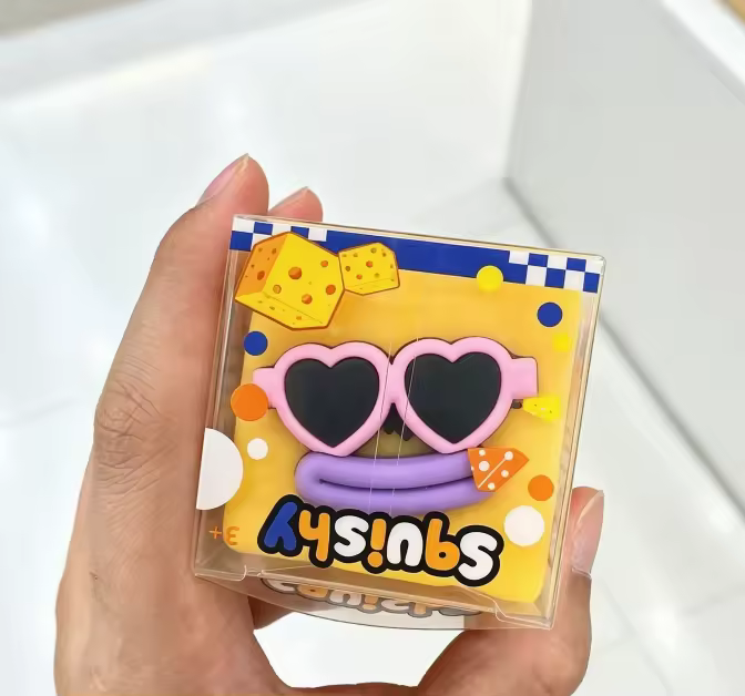 Crispy Building Block Squishy Toy | Crunchy Sound Stress Relief Fidget Toy – wholesale product image