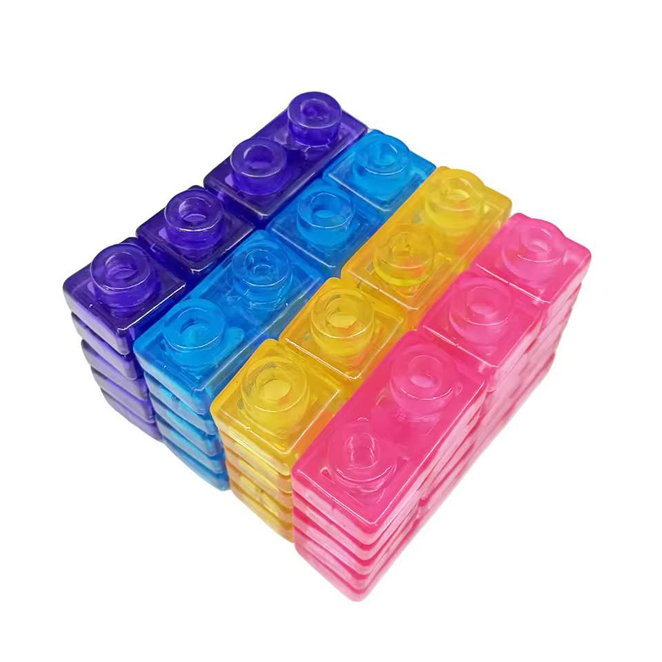 Soft Silicone Squishy Building Blocks Set | 40-Piece Sensory Toy - Image 6