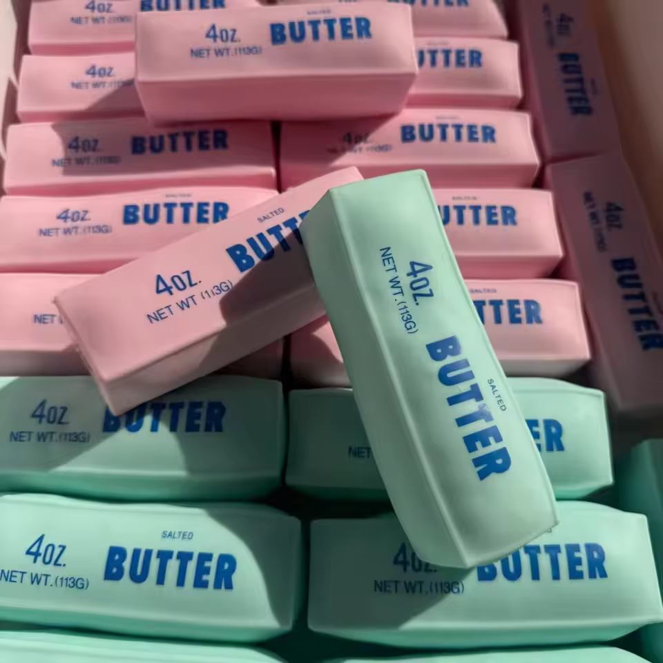 Butter Stick Building Block Squishy Toy | Crunchy Sound Fidget Toy - Image 6