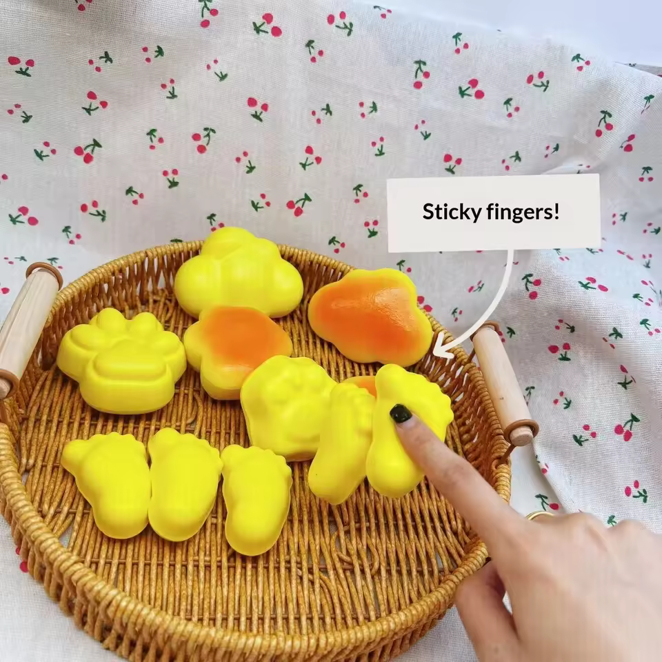 Bread & Croissant Squishy Toy | Slow-Rebound Food Fidget Toy - Image 3