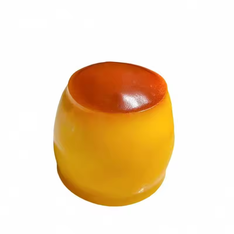 Caramel Pudding Crunchy Squishy Toy | TPR ASMR Stress Relief Fidget Toy - Image 6